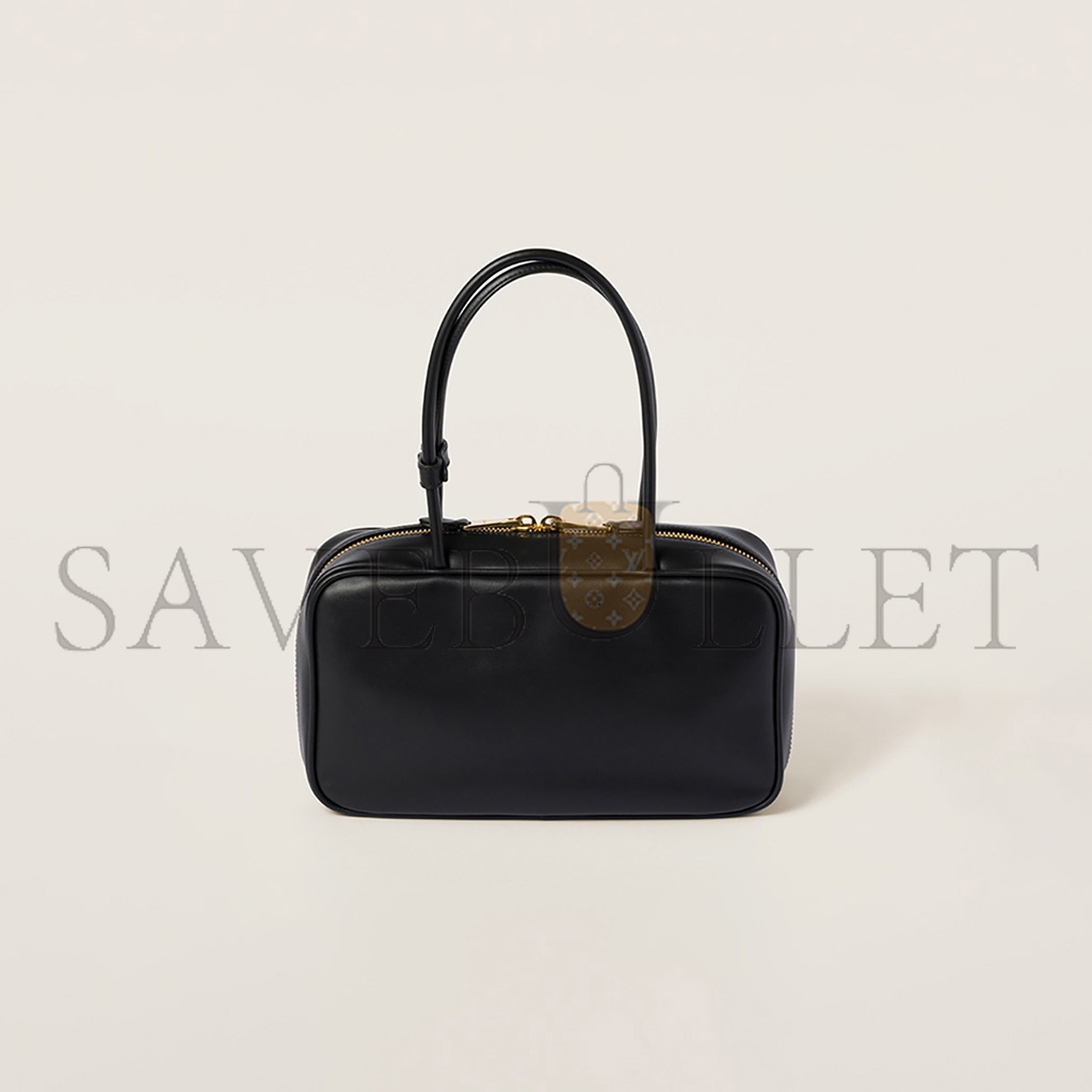 MIU MIU BEAU LEATHER TOP-HANDLE BAG 5BB172 (29*17*9cm)